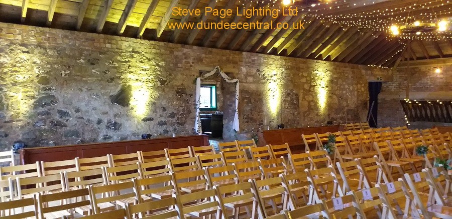 rhynd wedding lights hire